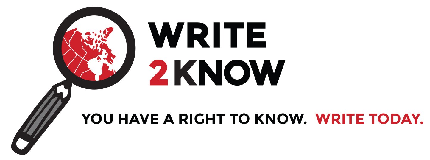 You have a right to know. Write2Know today.